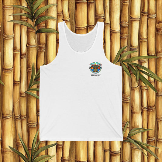 Tiki Beach Tampa Bay Women's Jersey Tank – Casual Summer Wear with Tropical Vibes